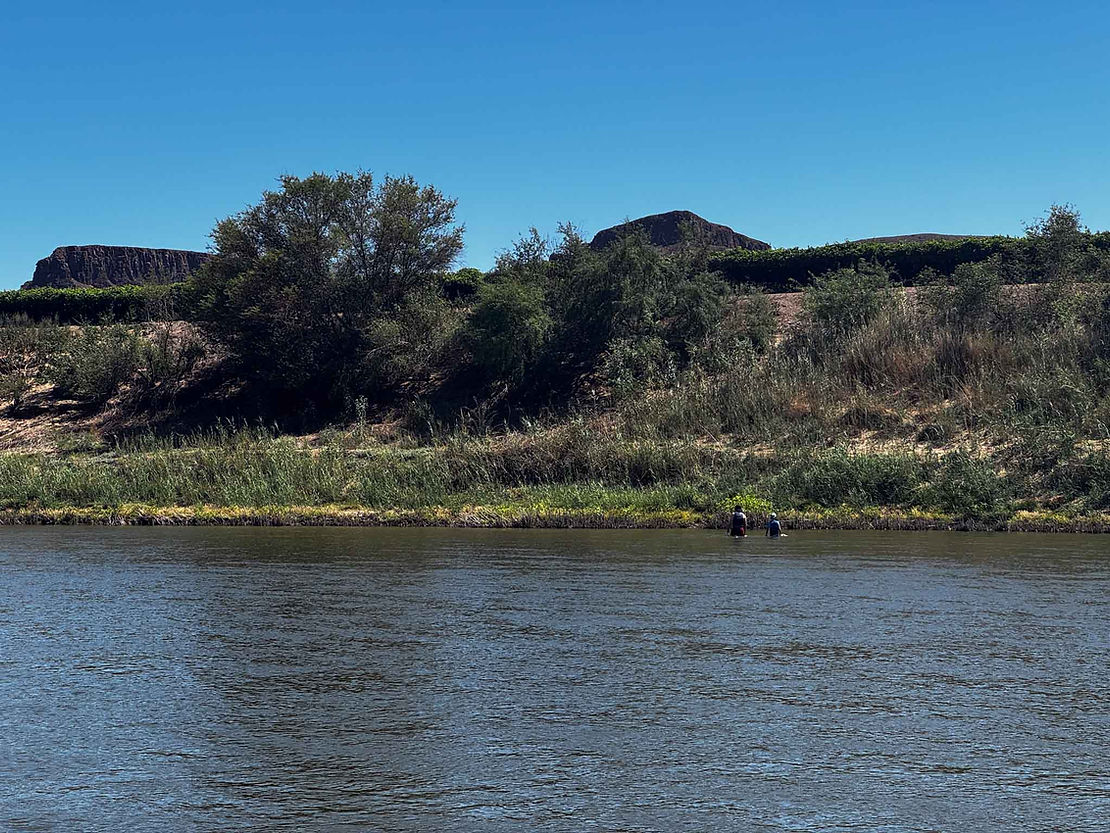 Illegal river crossing complete