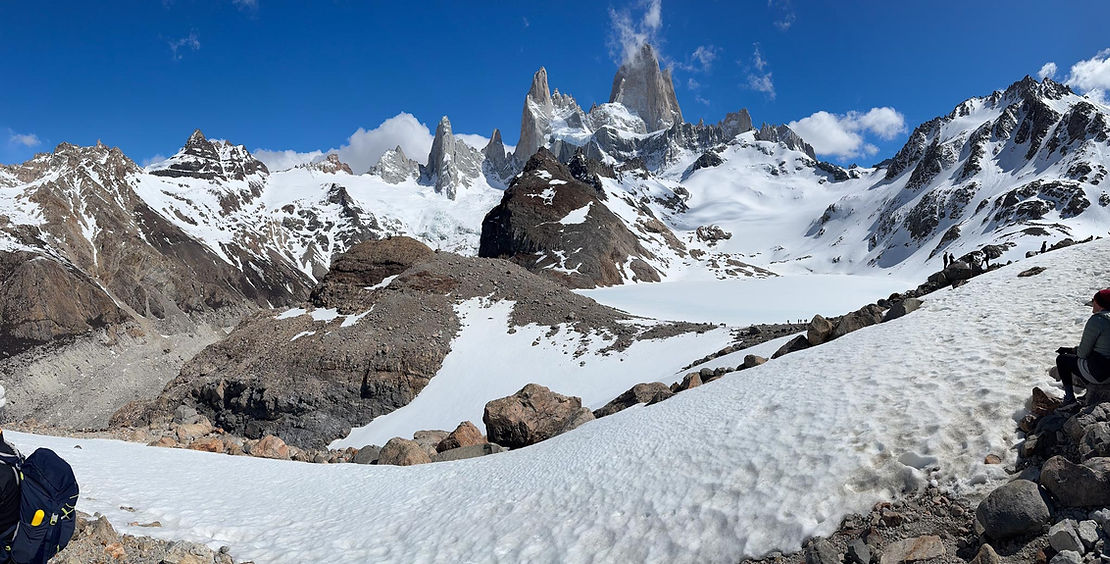 A panormic view from the top of our hike.