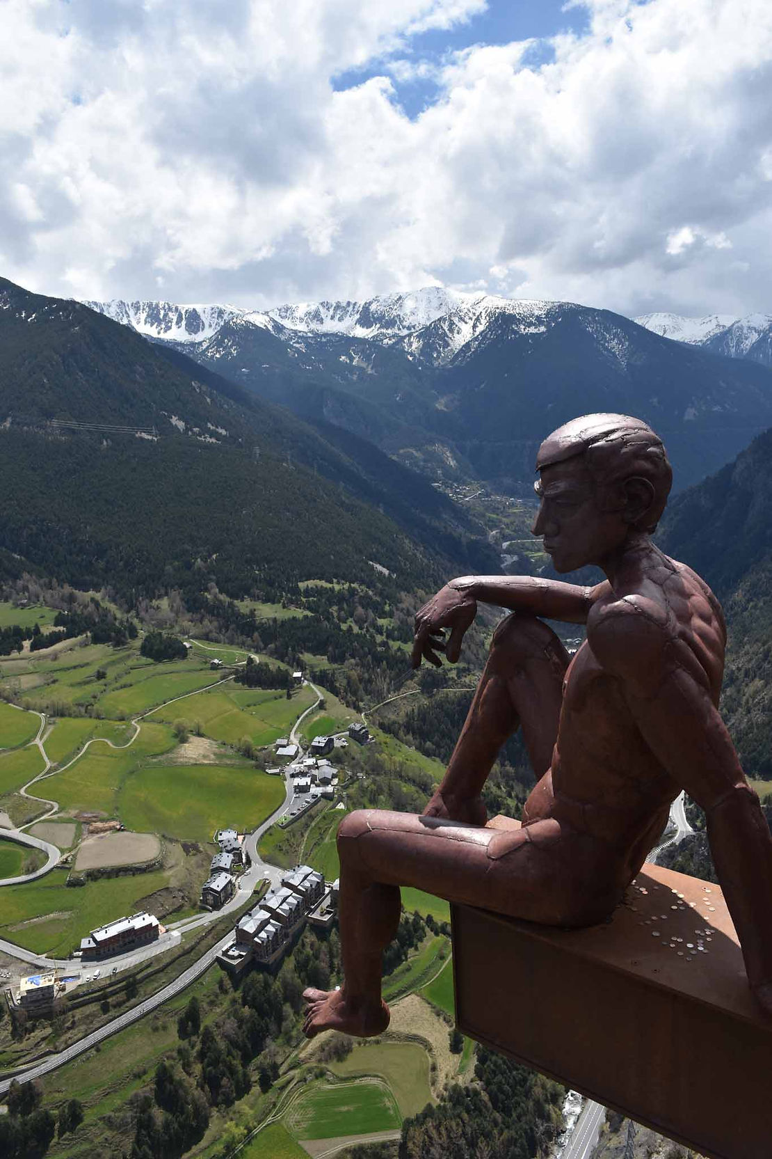 Andorra's answer to the "Thinker."
