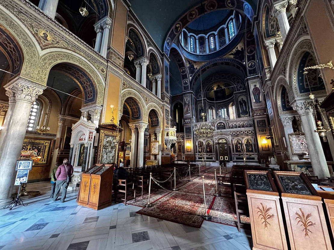 The Greek Orthidox cathedral