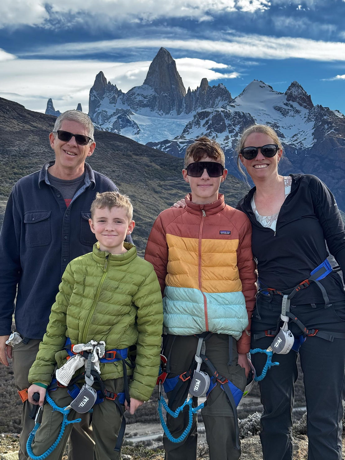 Top of the via ferrata.