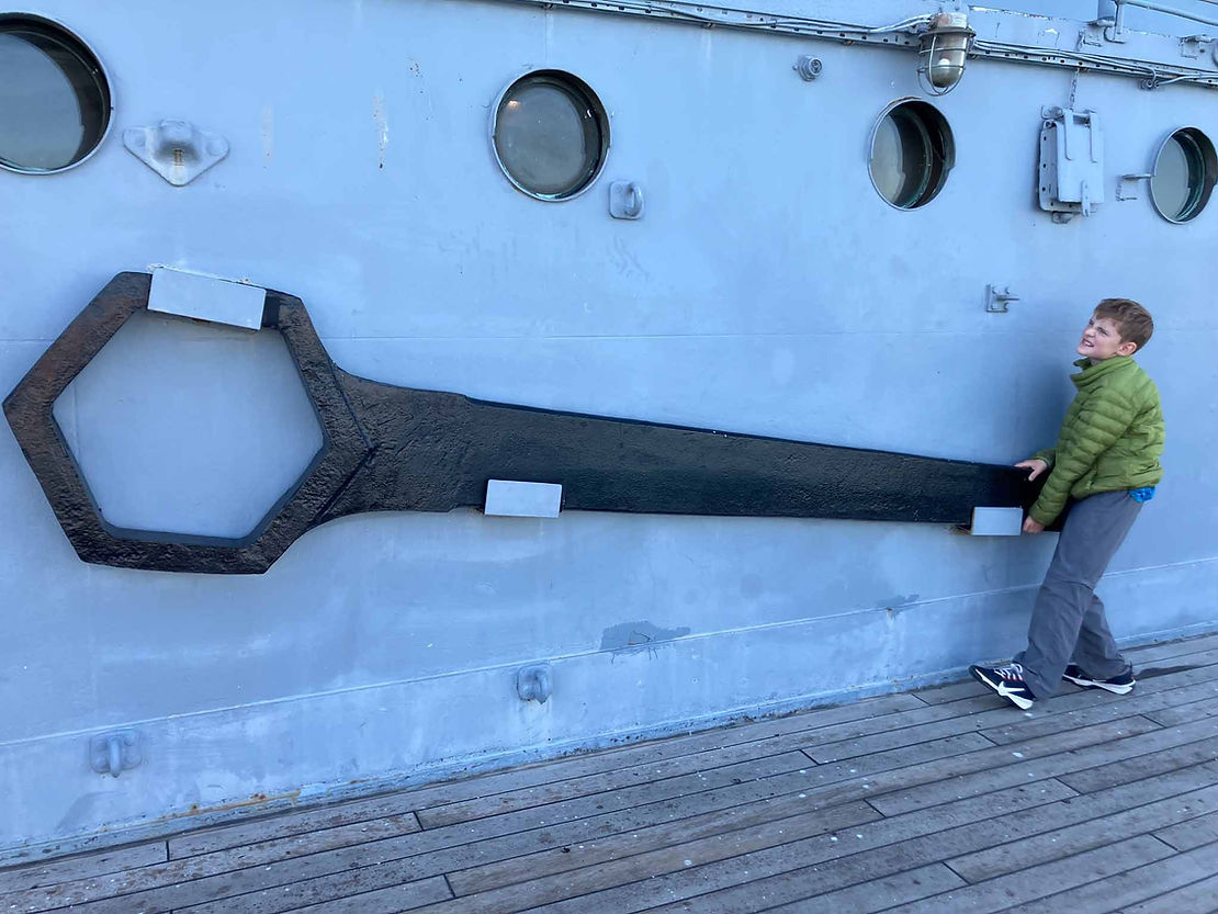 wrench, Averof ship