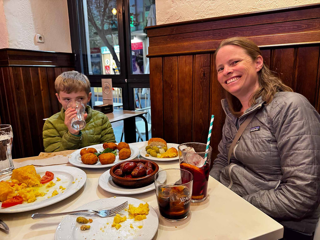 Learning the art of ordering tapas