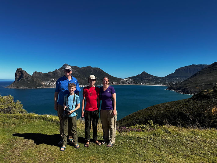 Hout Bay, which was our base of operations.