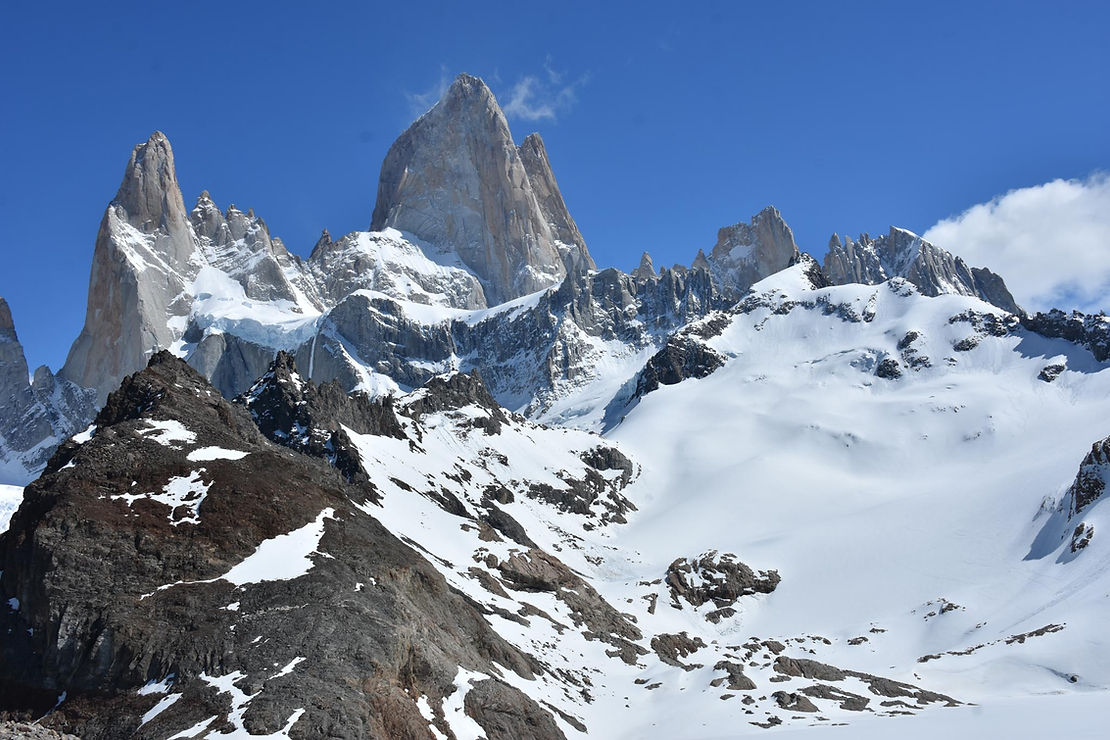 The Fitz-Roy from the top of our hike.