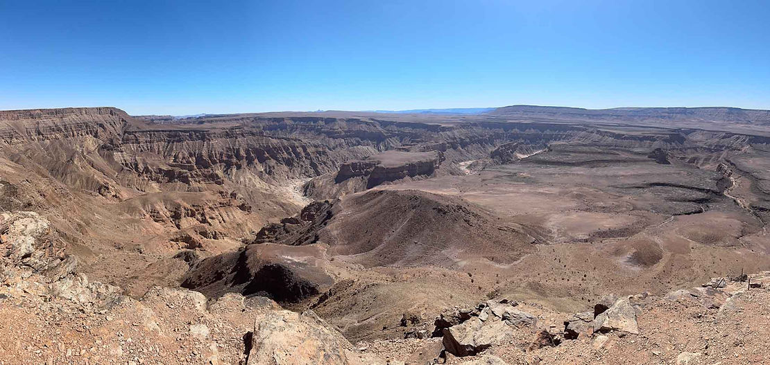 The mighty (dry) Fish canyon.